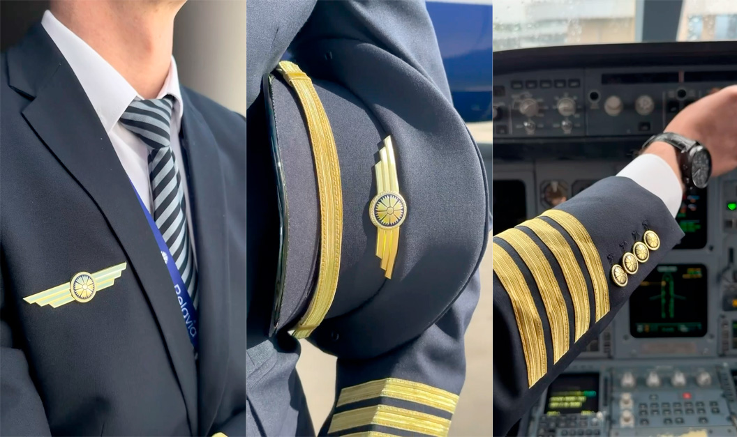 медаль Belavia немного обновила форму у пилотов